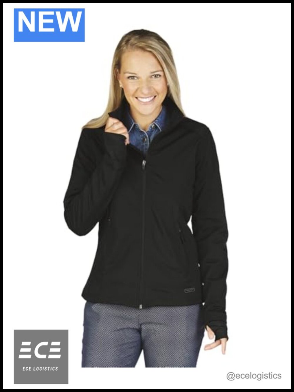 Charles River Women's Axis Soft Shell Jacket Stretch Poly Spandex